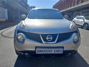 2013 NISSAN JUKE 1.6 PETROL ENGINE, KEYLESS MANUAL, SILVER COLOR, MILEAGE