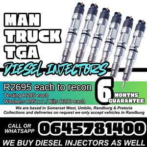MAN Truck TGA diesel injectors for sale