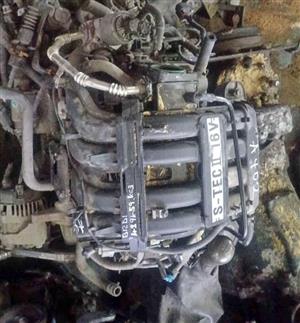 Complete imported Chev Spark 1.2L B12D1 engine for sale