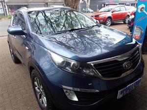 2013 KIA SPORTAGE2.0 MANUALPETROL BLUE COLOR REVERSE SENSER 89.000KM 