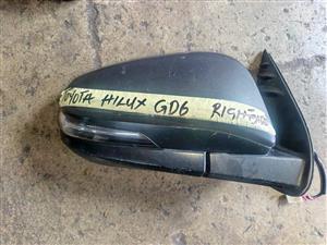 Toyota Hilux GD6 side mirror