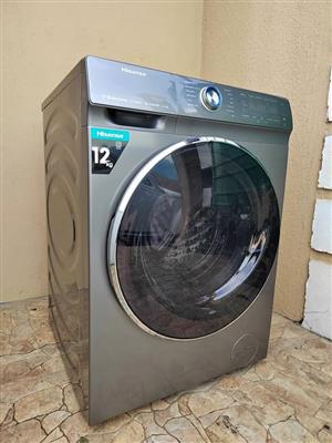 HISENSE 12KG CHARCOAL GREY AS GOOD AS NEW 6 MONTHS WARRANTY