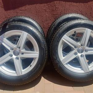 AUDI A3 OEM 16INCH MAGS AND TYRES 
