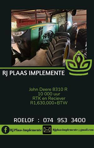 John deere 8310R