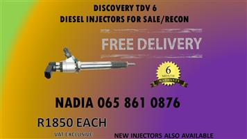 DISCOVERY TDV 6 DIESEL INJECTORS FOR SALE - TRUSTED
