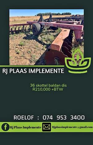 36 skottel baldan dis