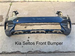 Kia Seltos Front Bumper and Spoiler