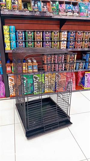 Galvanized Royal square deluxe parrot cage