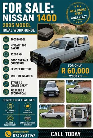 NISSAN 1400 BAKKIE