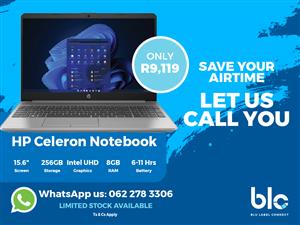 HP CELERON NOTEBOOK