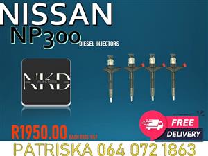 QUALITY DIESEL INJECTORS FOR NISSAN NP300 FOR SALE