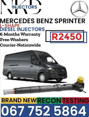 Mercedes Sprinter Delphi Diesel injectors 
