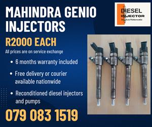 MAHINDRA GENIO INJECTORS FOR SALE WITH WARRANTY 