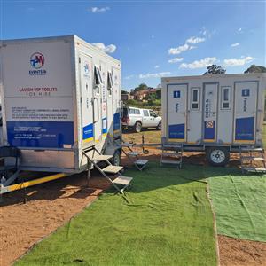 Mobile toilets for hire in Limpopo