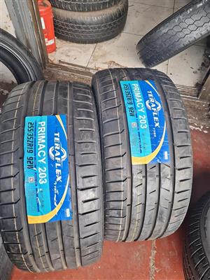 2x255/35/19 Teraflex primacy Brand new tyres