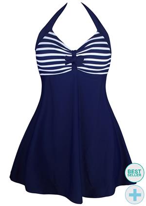 Sailor Swim Dress