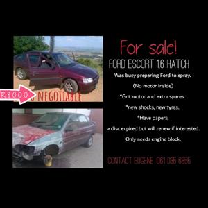1.6 ford escort hatch 99 model urgent sale