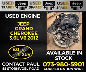 Jeep Grand Cherokee 3.6L V6 2012 Used Engine For Sale