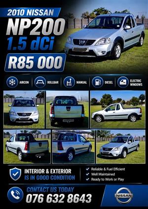 2010 Nissan NP 200 1.5 dCi
