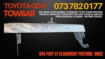 Toyota GD-6 towbar with full fitment 