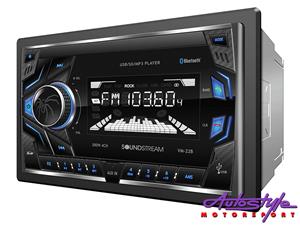 Soundstream VM-22B Double Din Media Player with bluetooth