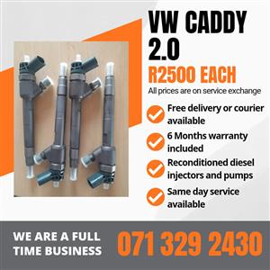 VW CADDY 2.0 INJECTORS FOR SALE WITH WARRANTY INCLUDED 