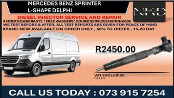 Diesel Injectors Mercedes Sprinter Delphi 
