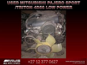  USED MITSUBISHI PAJERO SPORT / TRITON 4D56 LOW POWER ENGINE FOR SALE