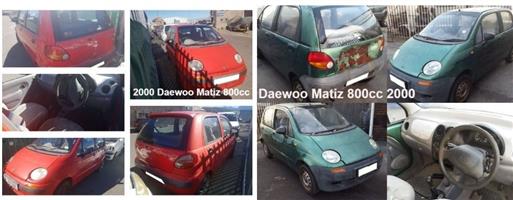 Daewoo Matiz spares for sale. 
