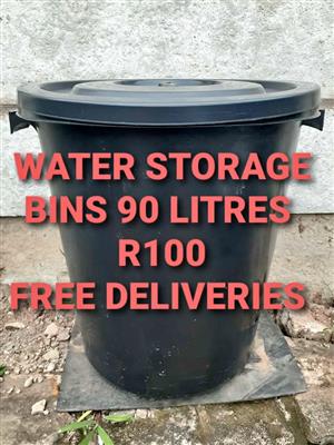 R100 WATER STORAGE BINS FREE DELIVERIES
