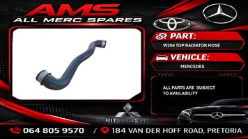 NEW MERCEDES W204 TOP RADIATOR HOSE