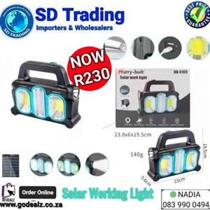 Solar Work Light HB-6169