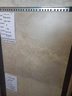 Porcelain Tiles Baltic Sand 600x600 RCD10071