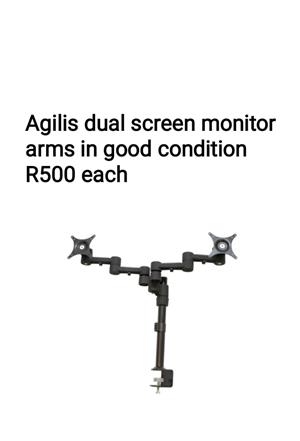 Agilis dual monitor arms